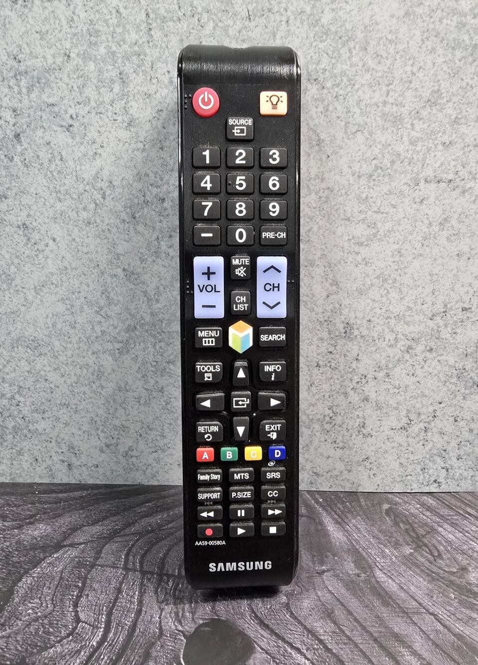 Samsung AA59-00580A TV Remote Control OEM Genuine Tested Working Smart TV 3D